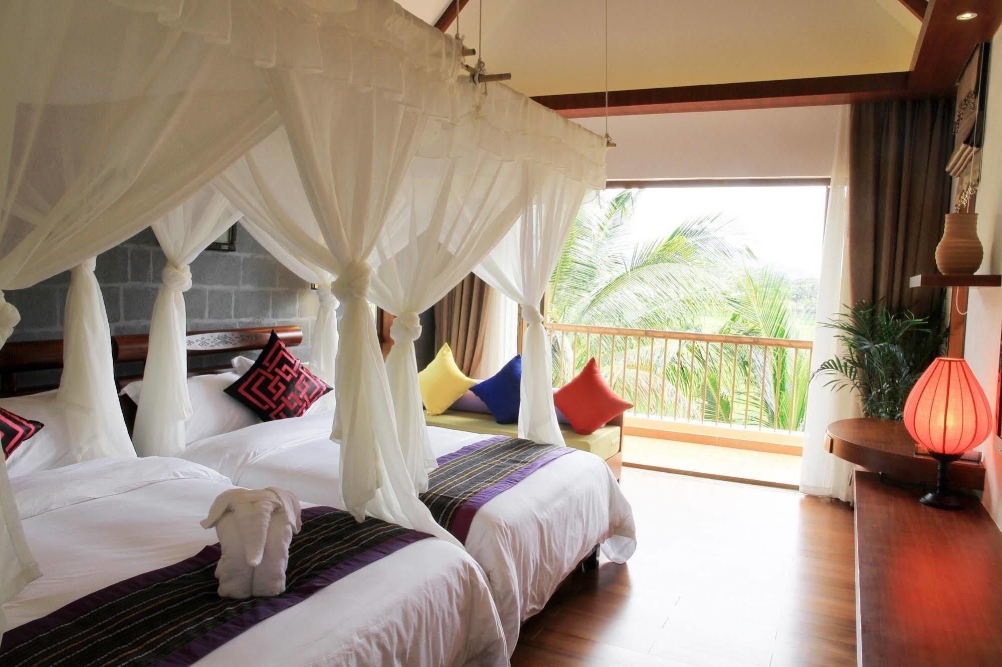 Hainan Bulongsai Resort Hotel Tien-an 外观 照片